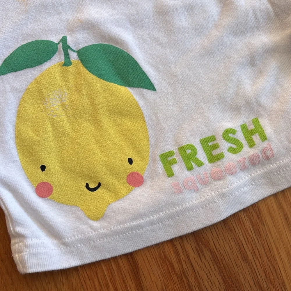 6-9M The Children’s Place Lemon Pajamas